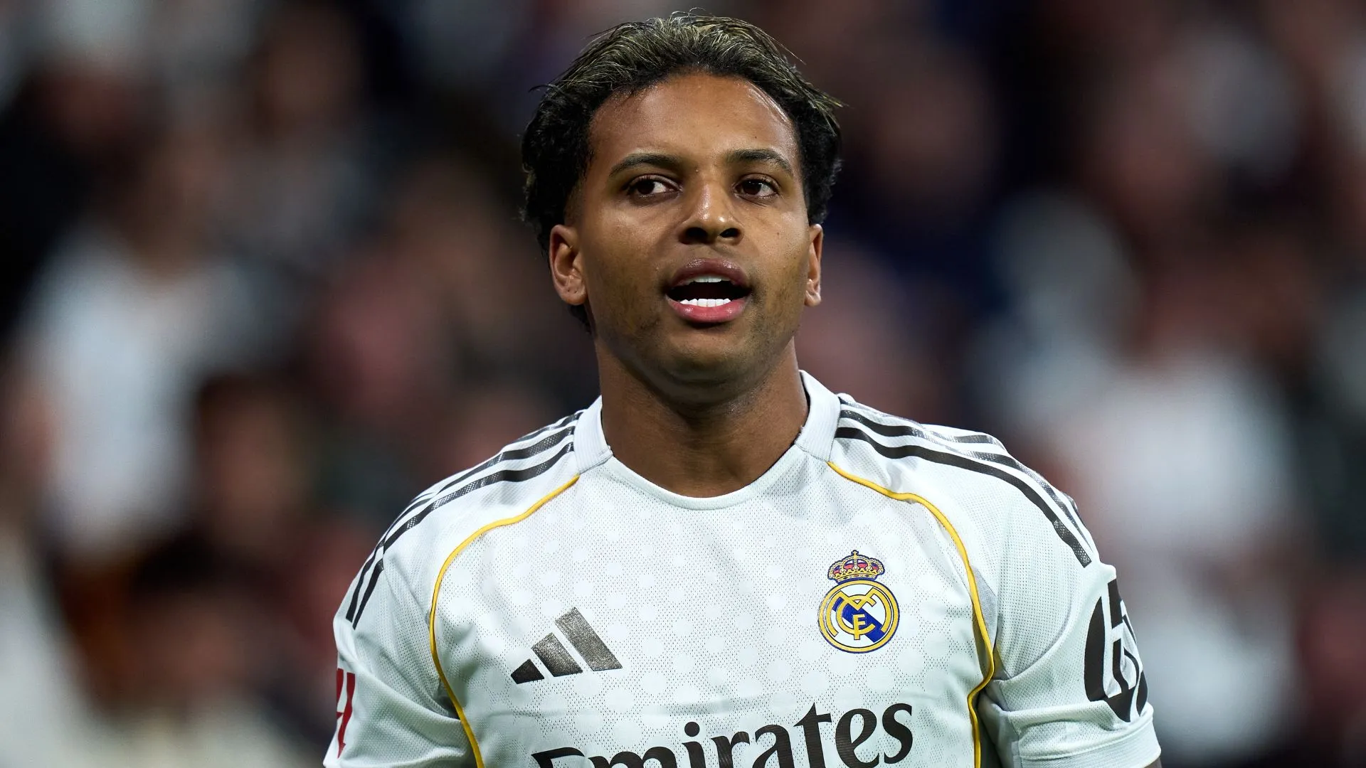 Rodrygo teve o nome ventilado trocar o Real Madrid pelo Arsenal. Angel Martínez/Getty Images