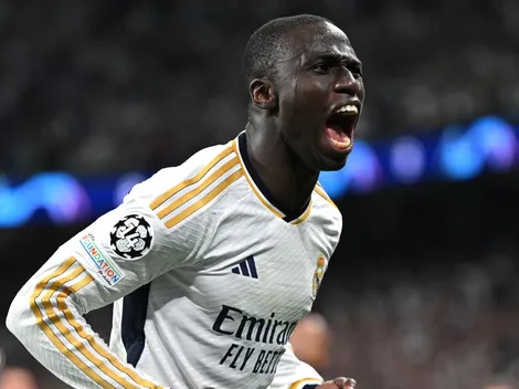Ferland Mendy volta aos treinos após lesão