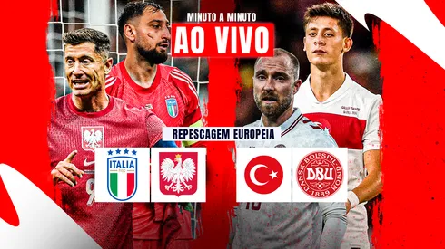 Repescagem dará quatro vagas à Copa do Mundo (Fotos: Alex Grimm, Rafal Oleksiewicz, Ryan Hiscott e Carlos Rodriguez / Getty Images)