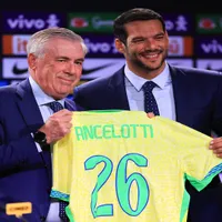 Ancelotti deve seguir na Seleção no próximo ciclo de Copa, diz presidente da CBF