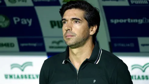 Abel Ferreira em jogo do Palmeiras