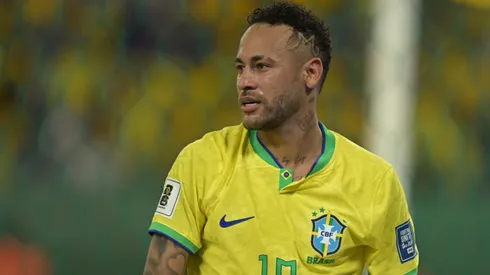 Neymar em jogo pela Seleção Brasileira. Pedro Vilela/Getty Images.