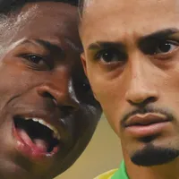 Ancelotti elogia desempenho de Vini e Raphinha contra a França