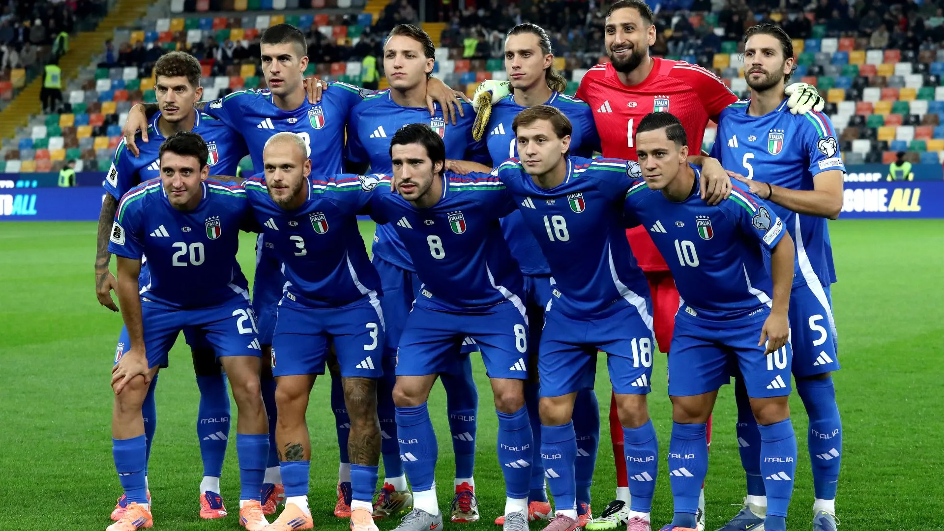 Itália está na final da repescagem para a Copa do Mundo 2026 (foto: Marco Luzzani/Getty Images)