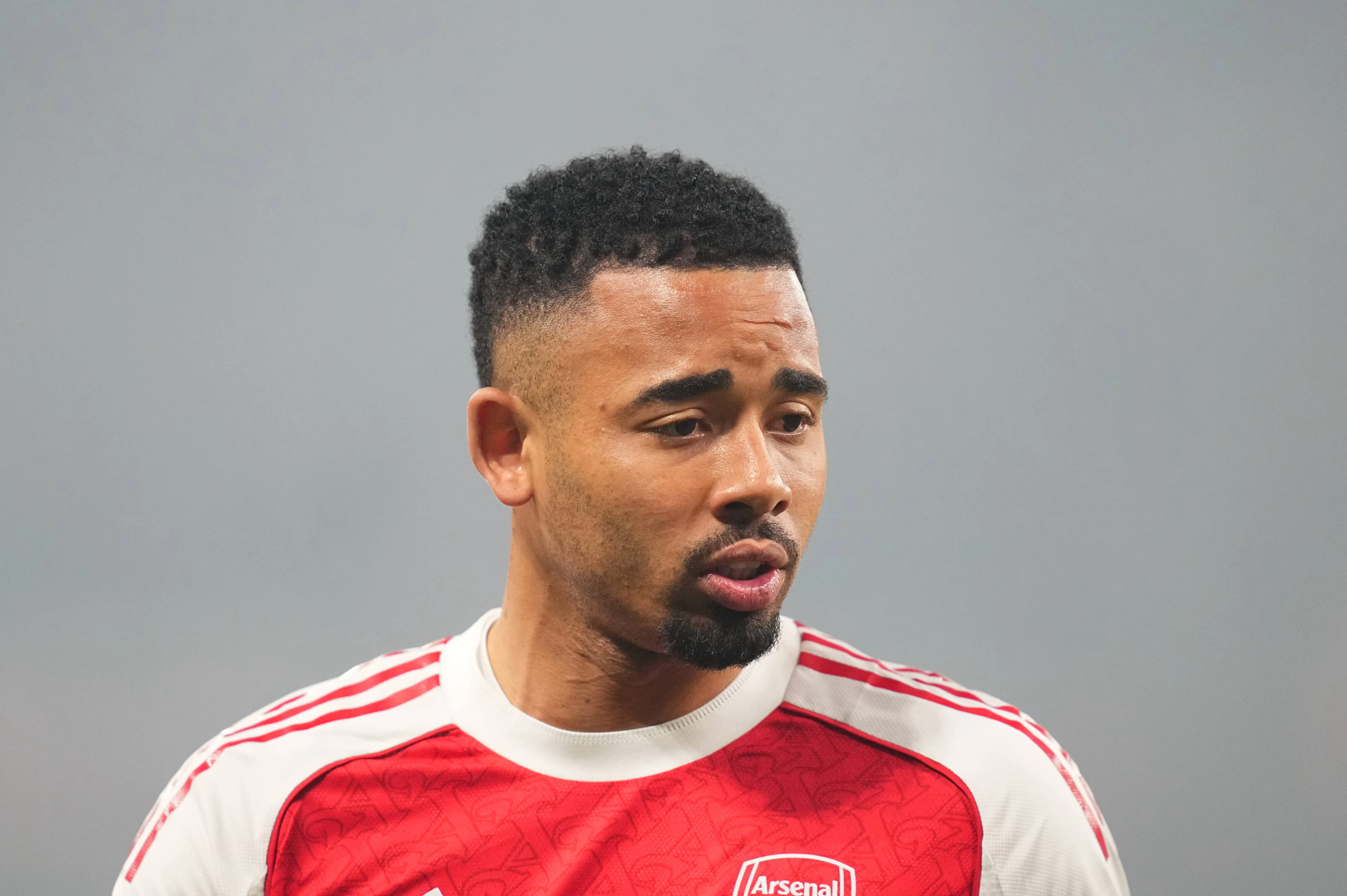 Gabriel Jesus não renovará com o Arsenal  e quer protagonismo em outro time no futebol europeu. Ele só retornaria ao Palmeiras se não receber ofertas de times da Europa, segundo o UOL. Foto: IMAGO /&nbsp;DeFodi Images
