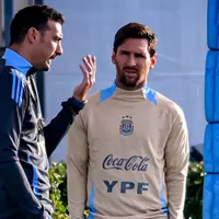 Messi é quem vai decidir se disputa o campeonato, diz Scaloni