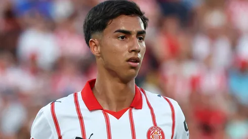 Vitor Reis mira a Copa do Mundo de 2026 e tem grande equipe para melhorar desempenho no Girona. Foto: IMAGO / NurPhoto