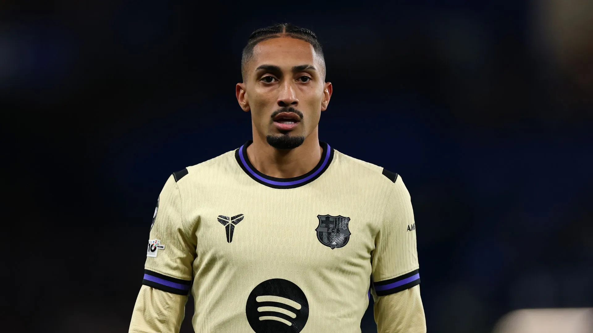 Raphinha vai perder jogos que o Barcelona vai disputar após a Data Fifa (foto: Justin Setterfield/Getty Images)