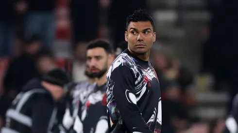 Casemiro admite que despedida do Manchester United será difícil. (Photo by Ryan Pierse/Getty Images)