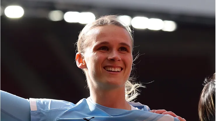 Kerstin Caparij, do Manchester City (Photo by Alex Livesey/Getty Images)