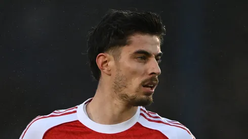 Kai Havertz não quer deixar o Arsenal na próxima janela de transferências. (Photo by Mike Hewitt/Getty Images)