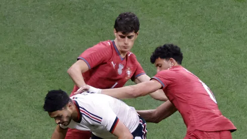 México e Portugal empatam em jogo sem brilho no Estádio Azteca. (Photo by Rodrigo Oropeza/Getty Images)