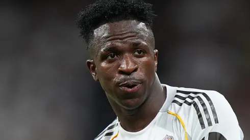 Vinicius Jr deve jogar Real Madrid contra Mallorca após susto na seleção. (Foto por Angel Martinez/Getty Images)