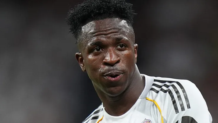 Vinicius Jr deve jogar Real Madrid contra Mallorca após susto na seleção. (Foto por Angel Martinez/Getty Images)