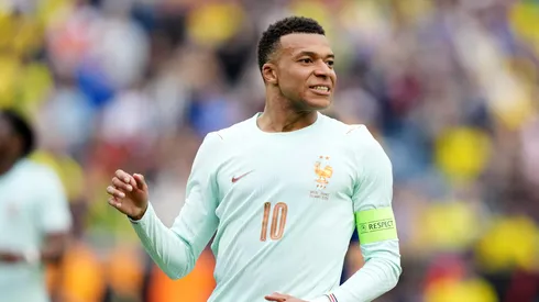 Kylian Mbappé, pela Seleção. (Foto: Michael Owens/Getty Images)