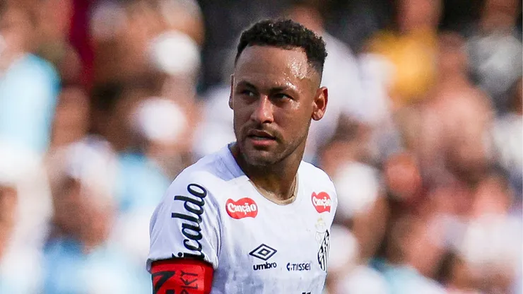 Neymar pelo Santos. (Foto: Ricardo Moreira/Getty Images)