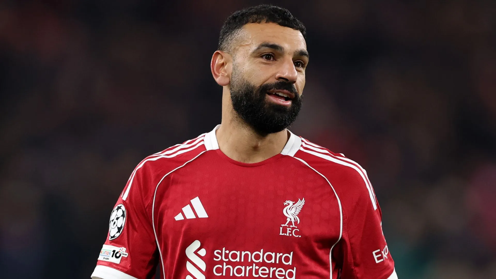 Salah desfalca o Egito contra a Espanha (foto: Justin Setterfield/Getty Images)