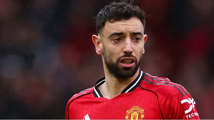 PSG atento à cláusula contratual de Bruno Fernandes. Foto: Lewis Storey/Getty Images