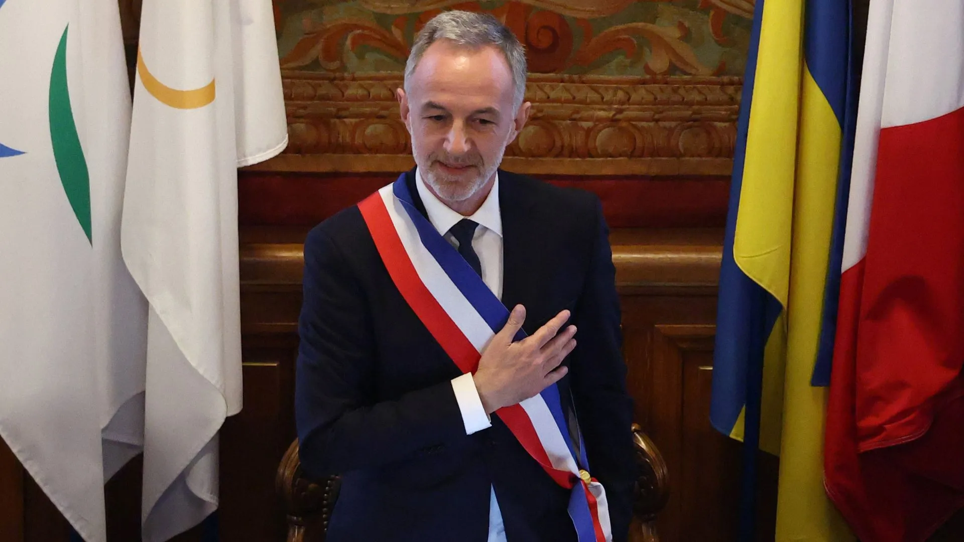 Emmanguel Grégoire, novo prefeito de Paris (foto: Tom Nicholson/Getty Images)