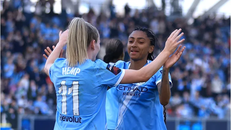 Manchester City Feminino (Photo by Jess Hornby/Getty Images)