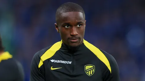 Moussa Diaby, do Al-Ittihad. (Photo by Yasser Bakhsh/Getty Images)