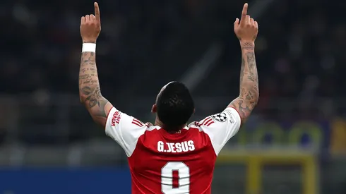 O atacante Gabriel Jesus do Arsenal (Foto: Marco Luzzani/Getty Images)