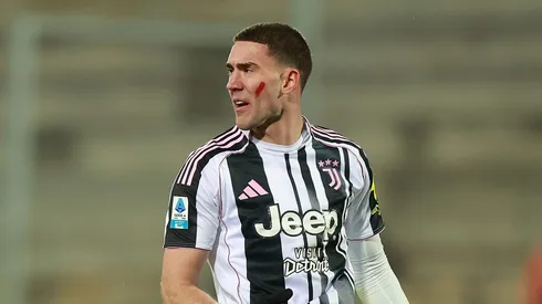 Milan sinaliza oferta de contrato superior à da Juventus por Vlahovic. (Photo by Gabriele Maltinti/Getty Images)