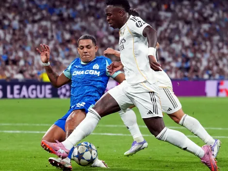 Facundo Medina, zagueiro do Olympique, entra no radar do Palmeiras