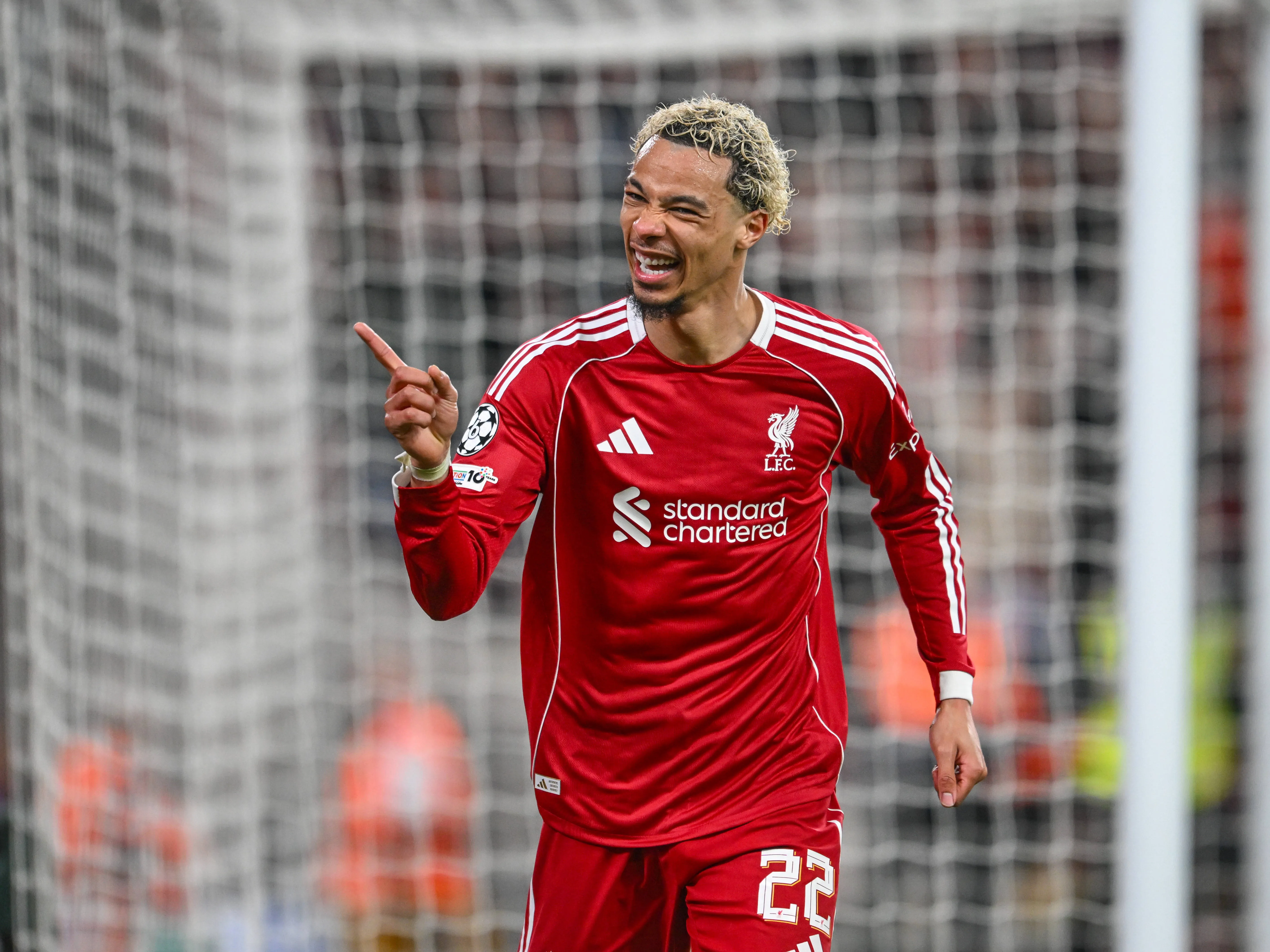 Real Madrid adicionou o atacante Hugo Ekitiké, do Liverpool, à lista de reforços futuros do clube, que já tem Haaland. Foto: IMAGO / Focus Images