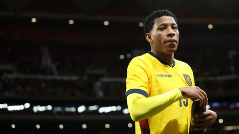 O atacante Gonzalo Plata em jogo do Equador (Florencia Tan Jun/Getty Images)