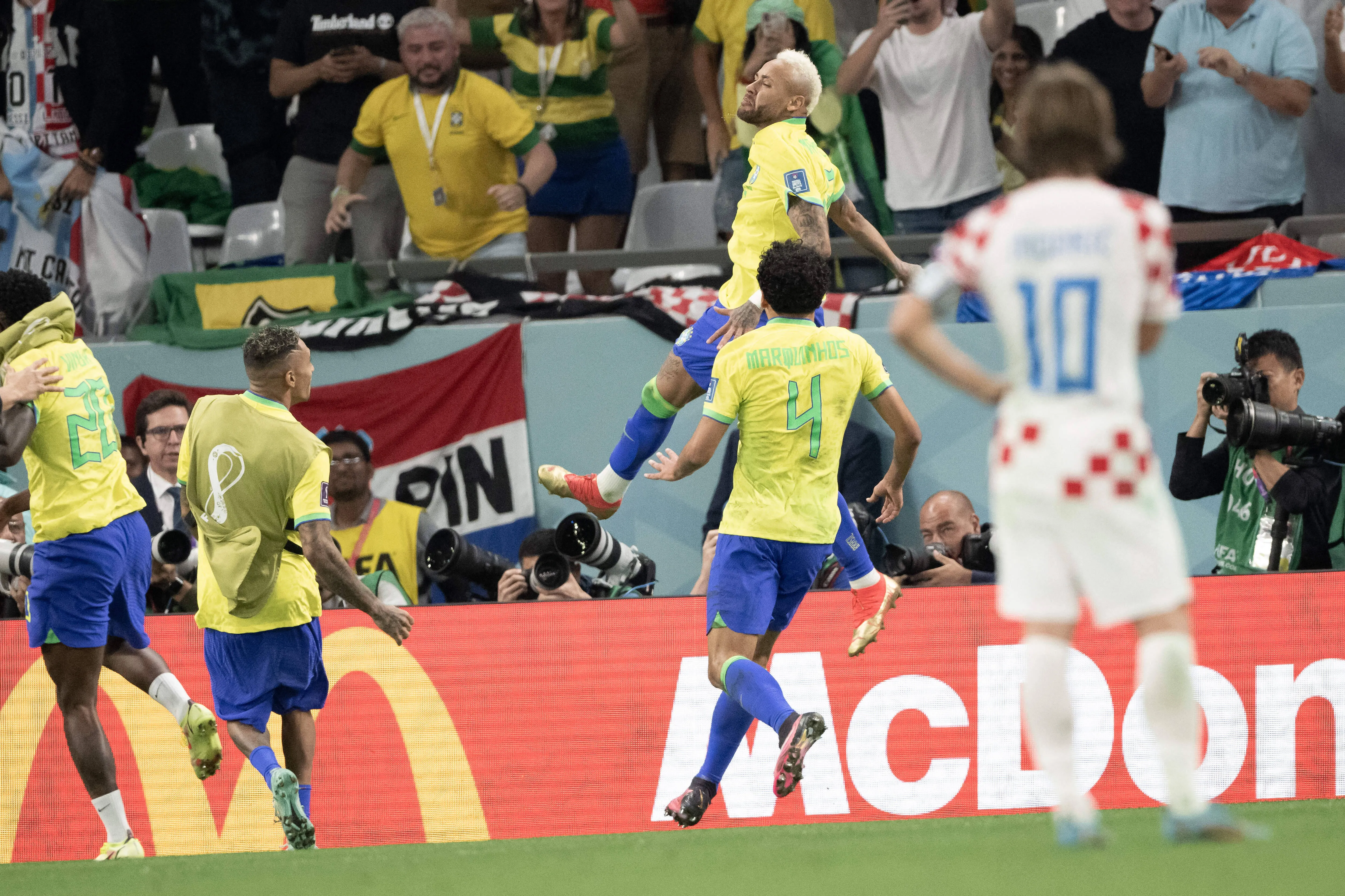 Croácia x Brasil – Quartas de Final – Copa do Mundo FIFA 2022. Foto: IMAGO /&nbsp;ABACAPRESS