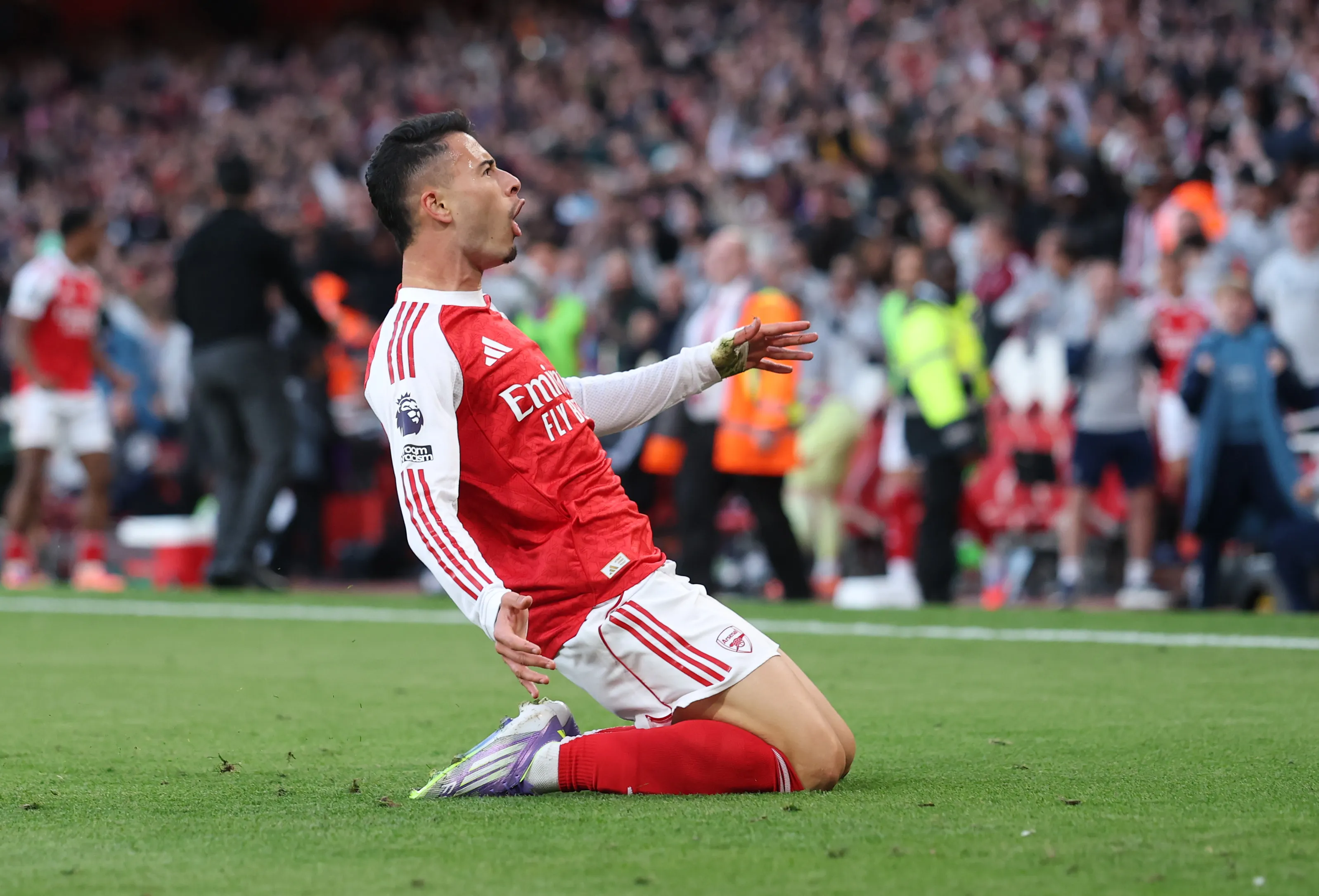 Martinelli pode deixar os Gunners (Foto: Alex Pantling/Getty Images)