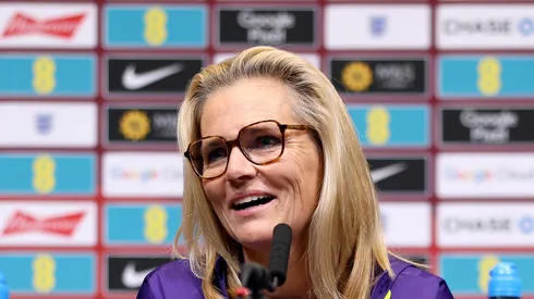 Sarina Wiegman, da Inglaterra (Photo by Justin Setterfield/Getty Images)