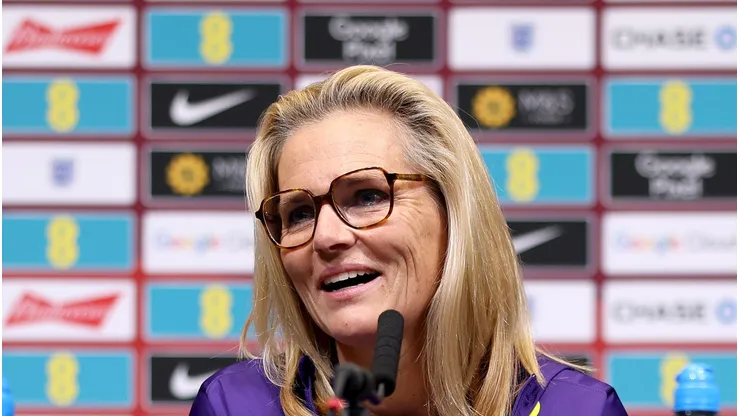 Sarina Wiegman, da Inglaterra (Photo by Justin Setterfield/Getty Images)