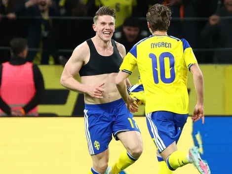 Gyokeres leva a Suécia a disputa da Copa do Mundo