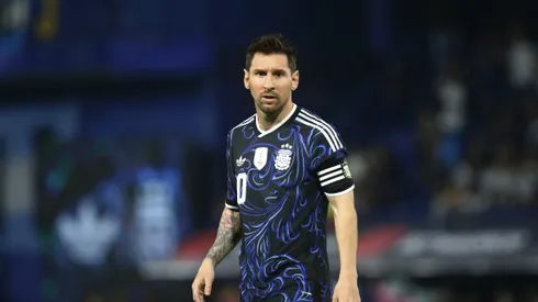 Argentina vence com gol de Messi. Foto: Marcos Brindicci/Getty Images