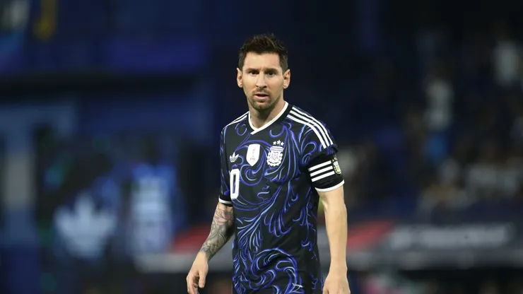 Argentina vence com gol de Messi. Foto: Marcos Brindicci/Getty Images