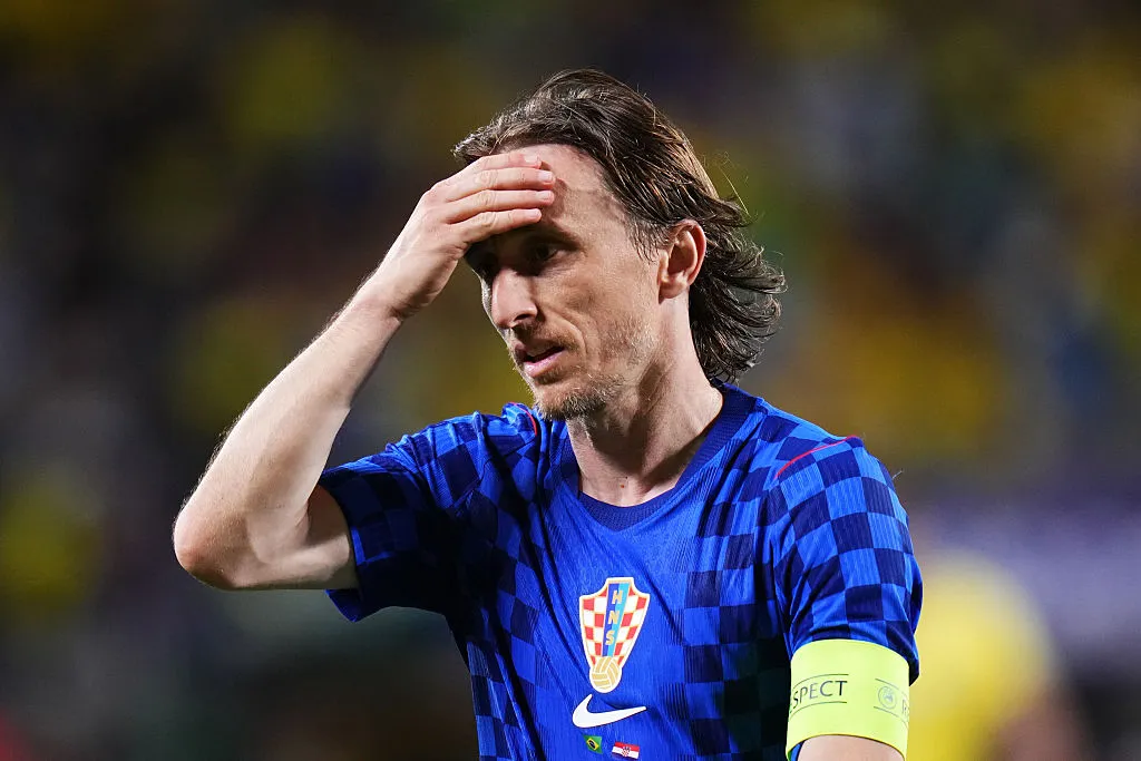 Modric em ação pela Croácia. (Foto: Rich Storry/Getty Images)