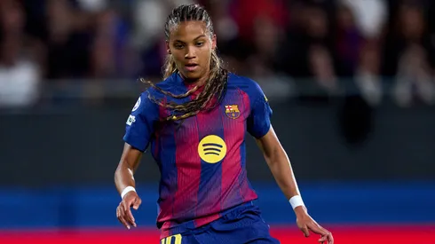 Vicky López comenta sobre a força do Barça e sua evolução na carreira - Foto: Alex Caparros/Getty Images
