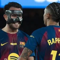 Eric García brinca que intensidade de Raphinha 'às vezes irrita'