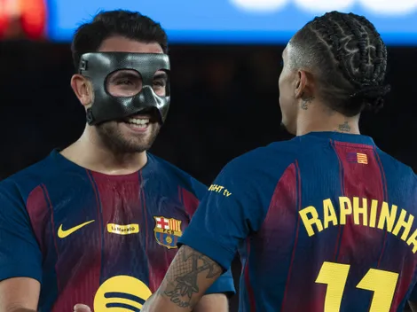 Eric García brinca que intensidade de Raphinha 'às vezes irrita'