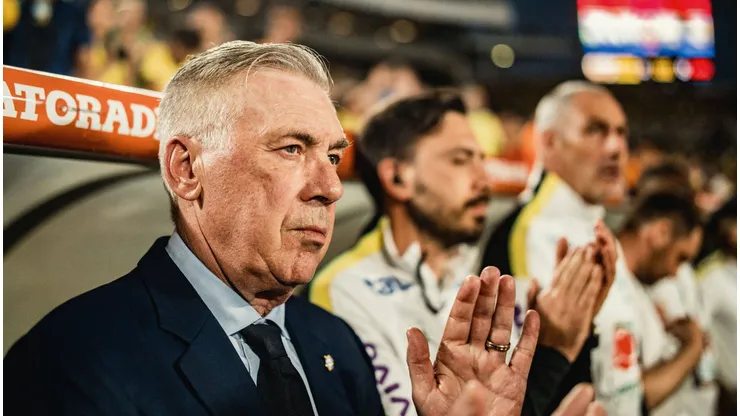 Ancelotti e Modric mostram respeito após amistoso. Foto: IMAGO/Fotoarena
