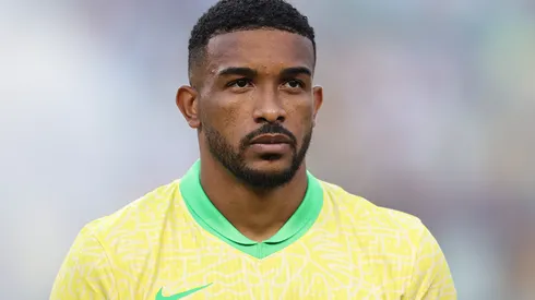 Bremer em campo com a Seleção Brasileira. Foto: Omar Vega/Getty Images