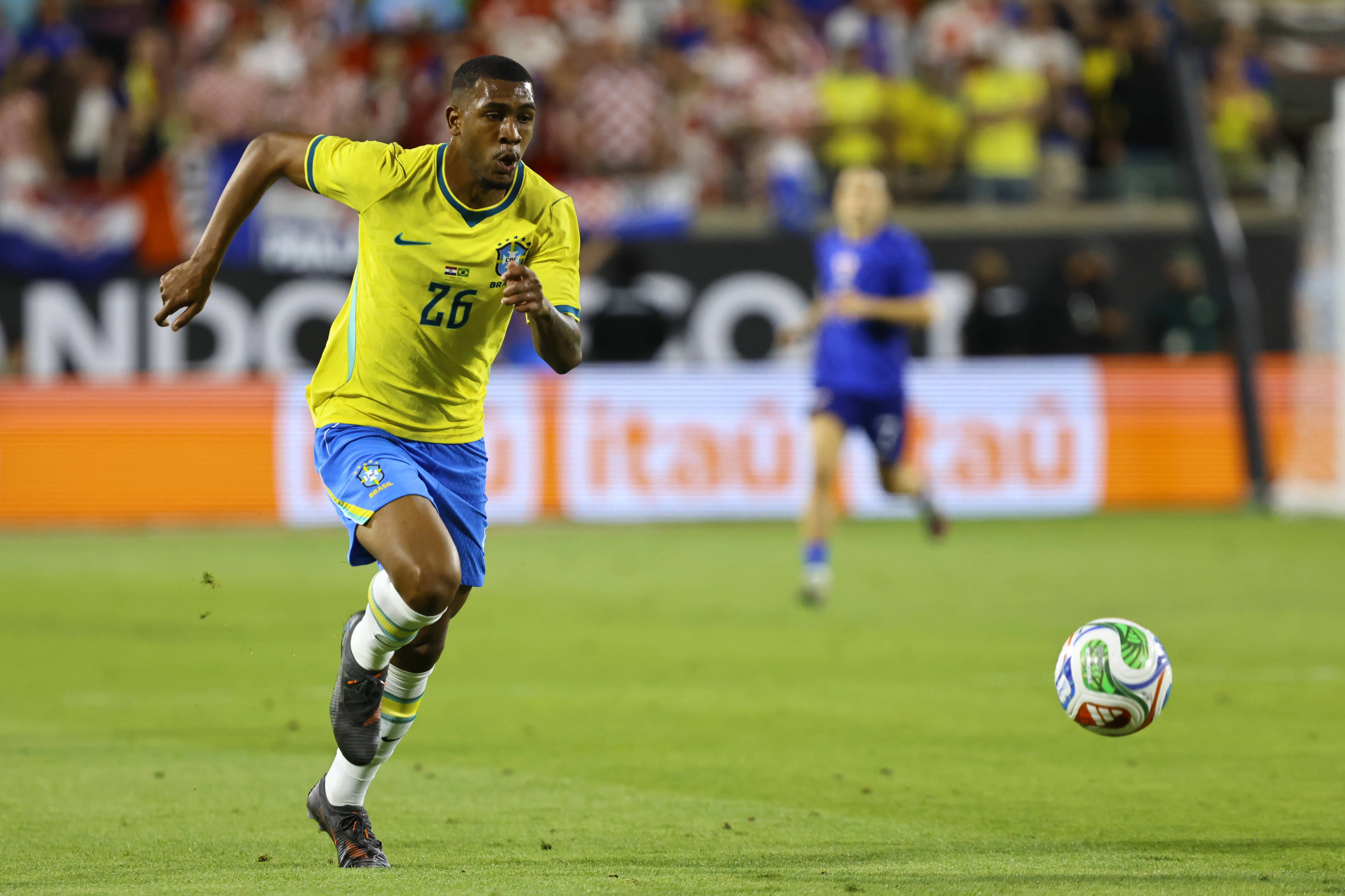 Rayan em campo pela Seleção Brasileira – Foto: IMAGO /&nbsp;@odysseyimg