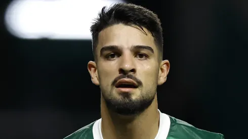 Flaco López em jogo do Palmeiras (Photo by Miguel Schincariol/Getty Images)
