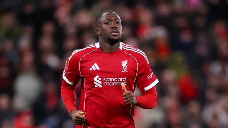 Ibrahima Konaté, zagueiro do Liverpool. (Foto: Lewis Storey/Getty Images)