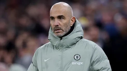 Enzo Maresca, técnico do Chelsea. (Foto: Michael Steele/Getty Images)