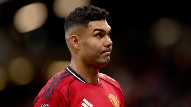 Casemiro, do United. (Foto: Carl Recine/Getty Images)