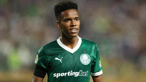 Estêvão em jogo pelo Palmeiras (Dan Mullan/Getty Images)