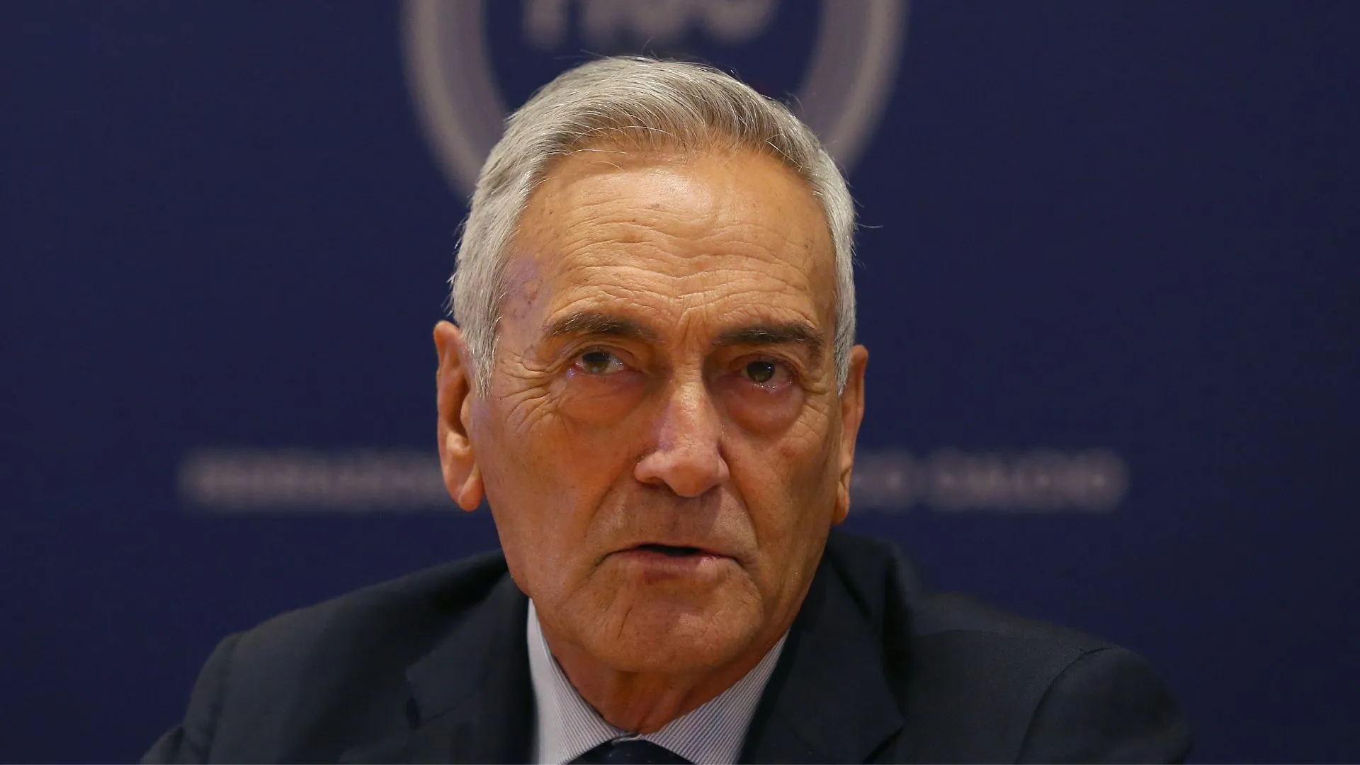 Gabriele Gravina renunciou ao cargo após a Itália cair na repescagem (foto: Paolo Bruno/Getty Images)